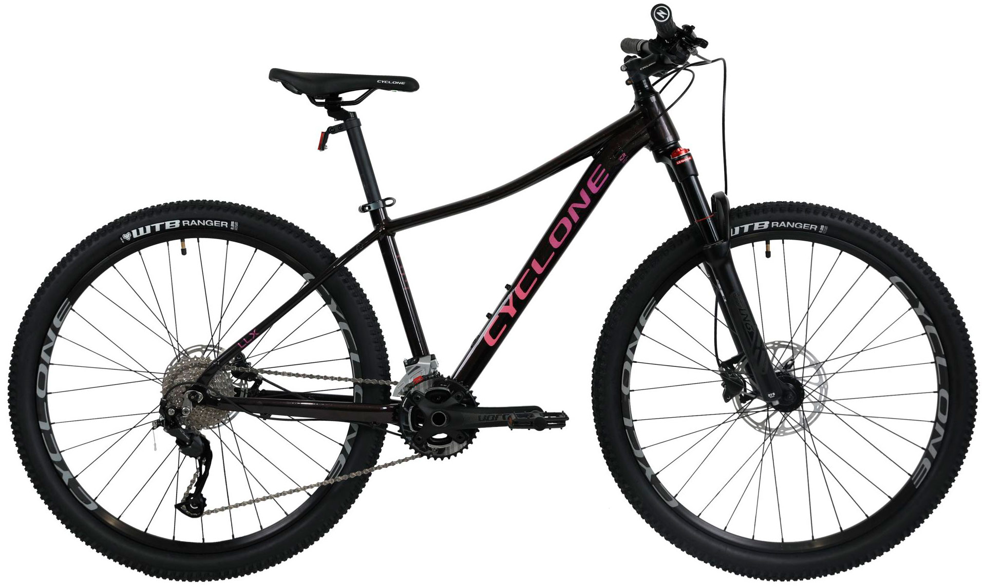 Велосипед Cyclone LLX 27,5" размер S рама 16” 2023 черный